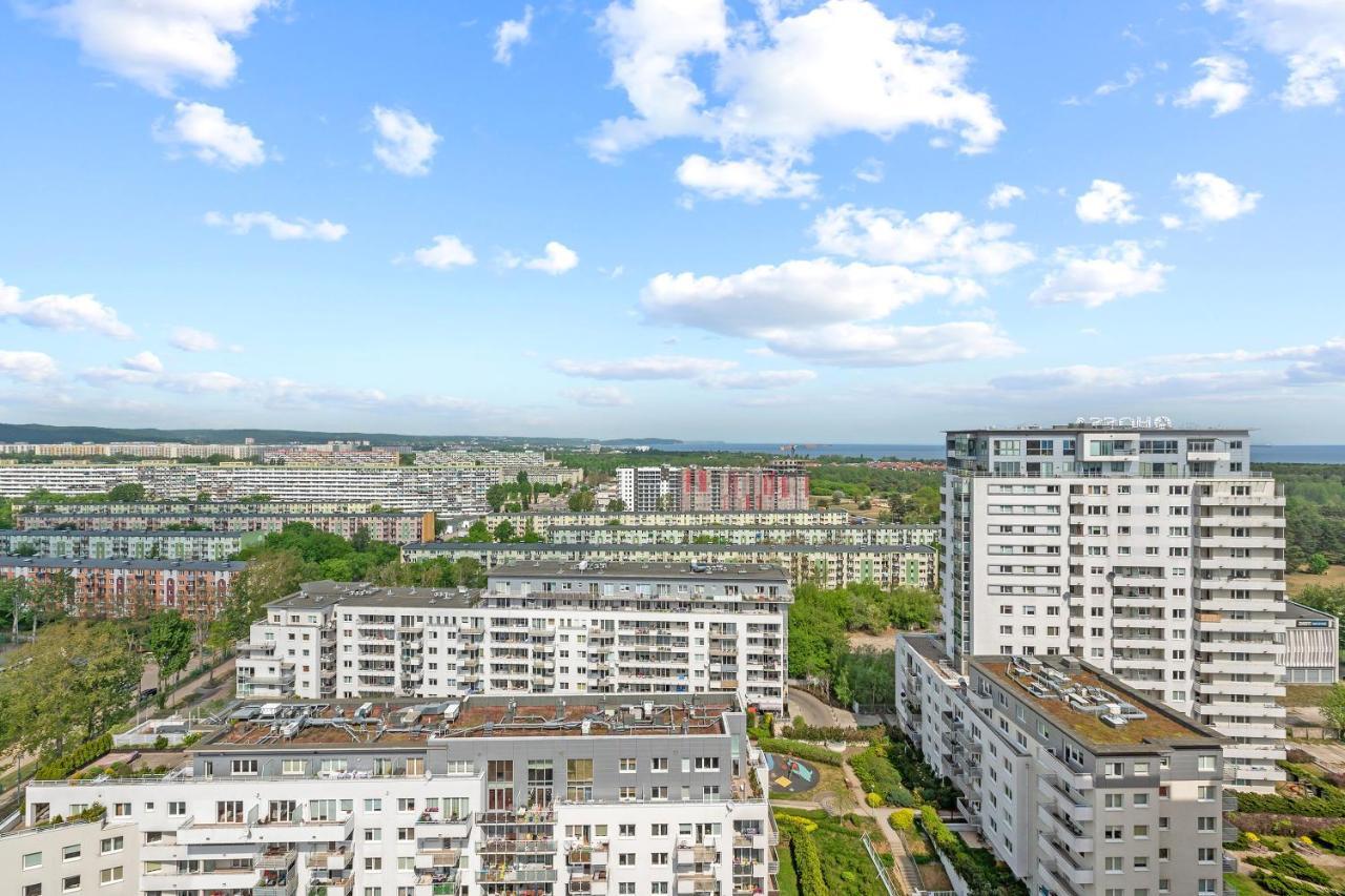 Top Floor Z Widokiem Na Morze By Downtown Apartments Gdańsk Buitenkant foto