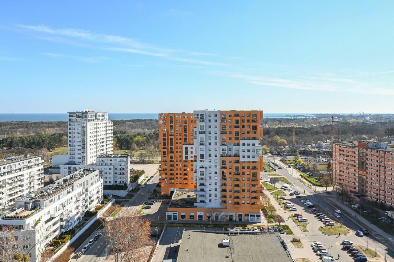 Top Floor Z Widokiem Na Morze By Downtown Apartments Gdańsk Buitenkant foto